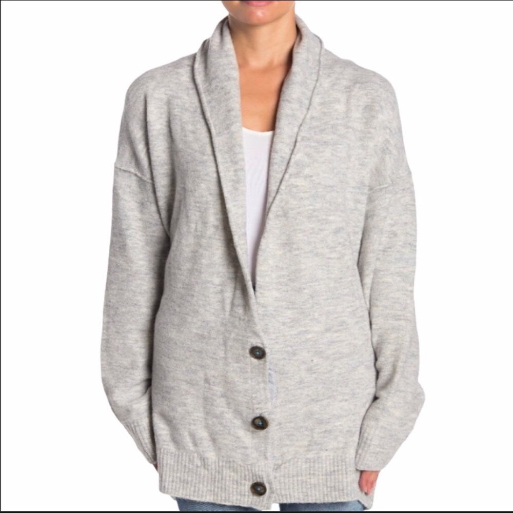Free People Eucalyptus Long Cardigan Sweater.  Boho Party 🎉 Host Pick 10-2-22!! - Picture 5 of 16